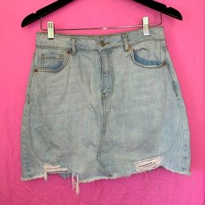 Wild fable size 8 jean skirt